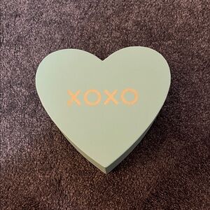 Heart-Shaped Box with XOXO Lid